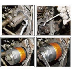 Купити Набор для снятия и установки сальников коленвала универсальный (FORCE 927G1)