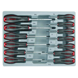 Купить Тележка инструментальная 7-ми секционная с инструментом 361 пр. (FORCE 10217B-361)