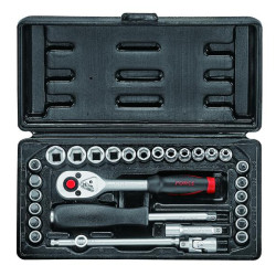 Купить 1/4" Набор инструмента 6-гр. 29 пр. (FORCE 2292)