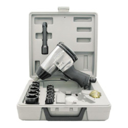 Купити 1/2" Набор: гайковерт (311 Нм) с головками (Sumake ST-5540K)