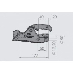 Buy AL-KO AK 301 V lock coupling on round 50 mm