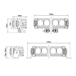 Купить Светодиодная балка Lazer Triple-R 24 Elite+ 00R24-G2-PLUS-B