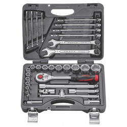 Купити 1/2" Набор инструмента SAE (дюймовый) 6-гр. 32 пр.  (FORCE 4325)