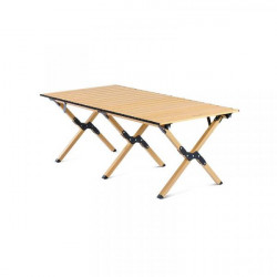 Купить Розкладний стіл Naturehike CNK2300JU010 розмір M, алюміній, бежевий