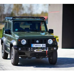 Купить Передний бампер без кенгурятника Suzuki Jimny IV 18+ Фабрика 4x4