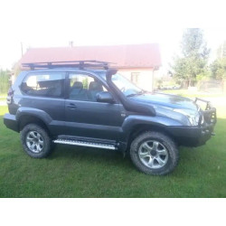 Купить Защитные пороги для Toyota Prado 125 02-09 F4X4