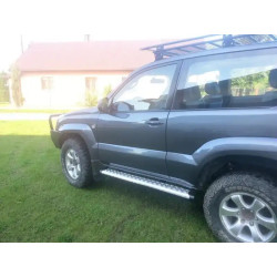 Купить Защитные пороги для Toyota Prado 125 02-09 F4X4