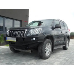 Купить Передний бампер без кенгурятника Toyota Prado 150 09-13 F4X4