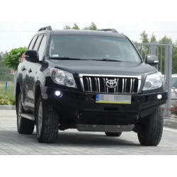 Купить Передний бампер без кенгурятника Toyota Prado 150 09-13 F4X4