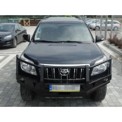 Купить Передний бампер с кенгурятником Toyota Prado 150 09-13 F4X4