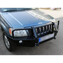 Купить Передний бампер с кенгурятником Jeep Grand Cherokee WJ 99-04 F4X4