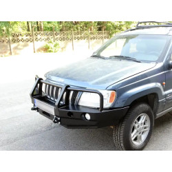 Купить Передний бампер с кенгурятником Jeep Grand Cherokee WJ 99-04 F4X4