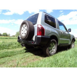 Купить Задний бампер Mitsubishi Pajero 99-06 короткая колесная база F4X4