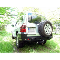 Купить Задний бампер Mitsubishi Pajero 99-06 короткая колесная база F4X4