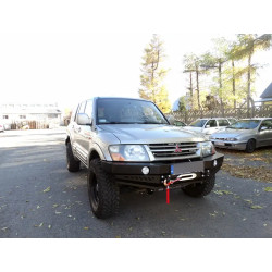 Купить Передний бампер без кенгурятника Mitsubishi Pajero III 05-10 F4X4