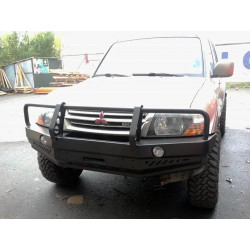 Купить Передний бампер с кенгурятником Mitsubishi Pajero III 05-10 F4X4