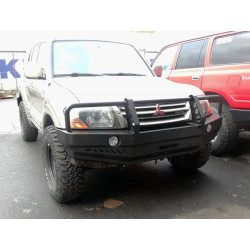 Купить Передний бампер с кенгурятником Mitsubishi Pajero III 05-10 F4X4