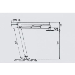Buy SPACE SHOP AL-KO 600 kg (front left/back right)