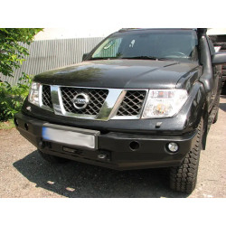 Купить Передний бампер без кенгурятника Nissan Navara D40 / Pathfinder F4X4