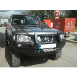 Купити Передній бампер з кенгурятником Nissan Patrol GU4 F4X4