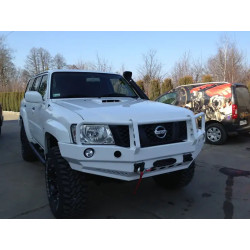 Купить Передний бампер с кенгурятником Nissan Patrol GU4 F4X4