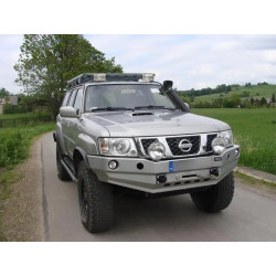 Купить Передний бампер без кенгурятника Nissan Patrol GU4 F4X4