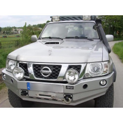 Купить Передний бампер без кенгурятника Nissan Patrol GU4 F4X4