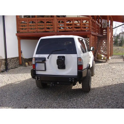 Купить Задний бампер для Toyota Prado 90 96-02 без расширителей арок F4X4 ZCL