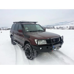 Купить Передний бампер с кенгурятником Toyota Land Cruiser 100 04-07 рестайлинг F4X4