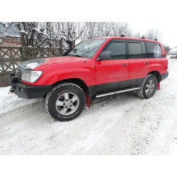 Купить Защитные пороги для Toyota Land Cruiser 100 дизель 98-07 F4X4