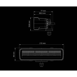 Купити Багатофункціональний задній ліхтар Strands TAIL LIGHT LED з ⬜️🟧🟥 світлом