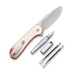 Купити Комплект (ніж складаний, ручка) Civivi StellarQuill Pen & Button Lock Elementum II Knife Combo Gift Pack C23049