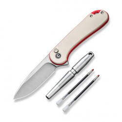 Купить Комплект (ніж складаний, ручка) Civivi StellarQuill Pen & Button Lock Elementum II Knife Combo Gift Pack C23049