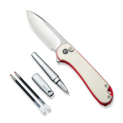Купити Комплект (ніж складаний, ручка) Civivi StellarQuill Pen & Button Lock Elementum II Knife Combo Gift Pack C23049