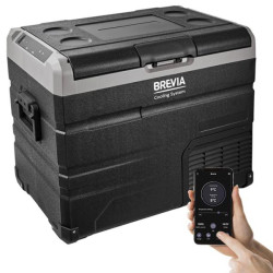 Купить Холодильник автомобильный Brevia 56л двухкамерный 22670