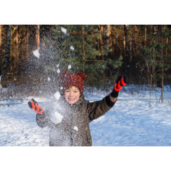 Купити Шапка водонепроникна дитяча Dexshell (DH572TR), помаранчева