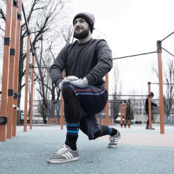 Купити Шкарпетки водонепроникні Dexshell Ultra Dri Sports, р-р XL, з блакитною смугою