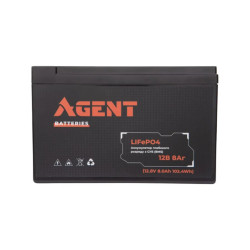 Купити Акумулятор глибокого розряду LiFePO4 AGENT 12V 8Ah 151*66*94mm IFM12-80E2