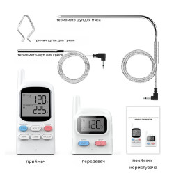 Купить Беспроводной термометр для барбекю Vinsic VSAA003