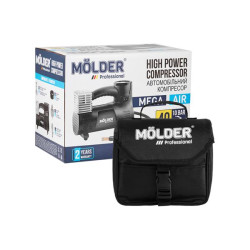 Купить Компрессор автомобильный Molder 12В, 10 Атм, 40 л/мин MA25120