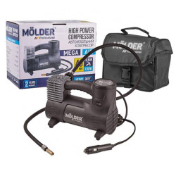 Купить Компрессор автомобильный Molder 12В, 10 Атм, 40 л/мин MA25120
