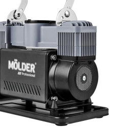 Купить Компрессор автомобильный Molder 12В, 10 Атм, 90 л/мин с зажимами АКБ MA25300