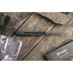 Buy Than a folding ganzo g768pt-gb blue-green, black blade