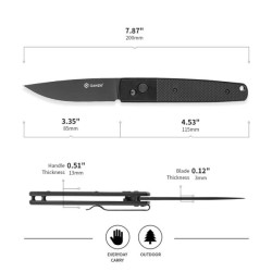 Buy Than a folding ganzo g721-b black blade