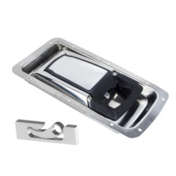 Купить Замок для фургона врізний, 320x165мм, Ø16мм Нерж Іспанія (1305416042)