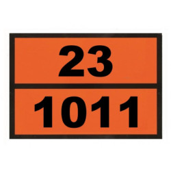 Купить Інформаційна табличка ADR &quot;Бутан 23-1011&quot; Bicma Bicma Цинк Італія (2602991113)