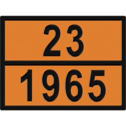 Buy ADR Information Sign "Gas 23-1965" Bicma Bicma Zinc Italy (2602991104)