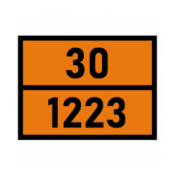 Buy ADR Information Sign "Kerosin 30-3295" Bicma Bicma Zinc Italy (2602991103)