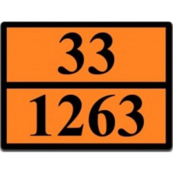 Купити Інформаційна табличка ADR &quot;Фарба 33-1263&quot; Bicma Bicma Цинк Італія (2602991750)