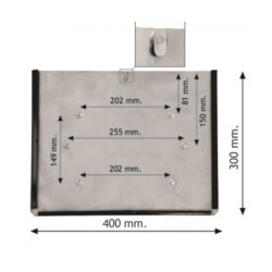 Buy Karman for information table 400x300mm, with Bicma Zinc Fixer Italy (2602991279)
